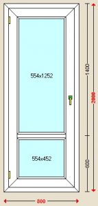 لیست قیمت درب دوجداره سویچی upvc