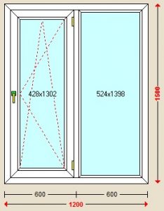 لیست قیمت پنجره دوجداره دوحالته upvc