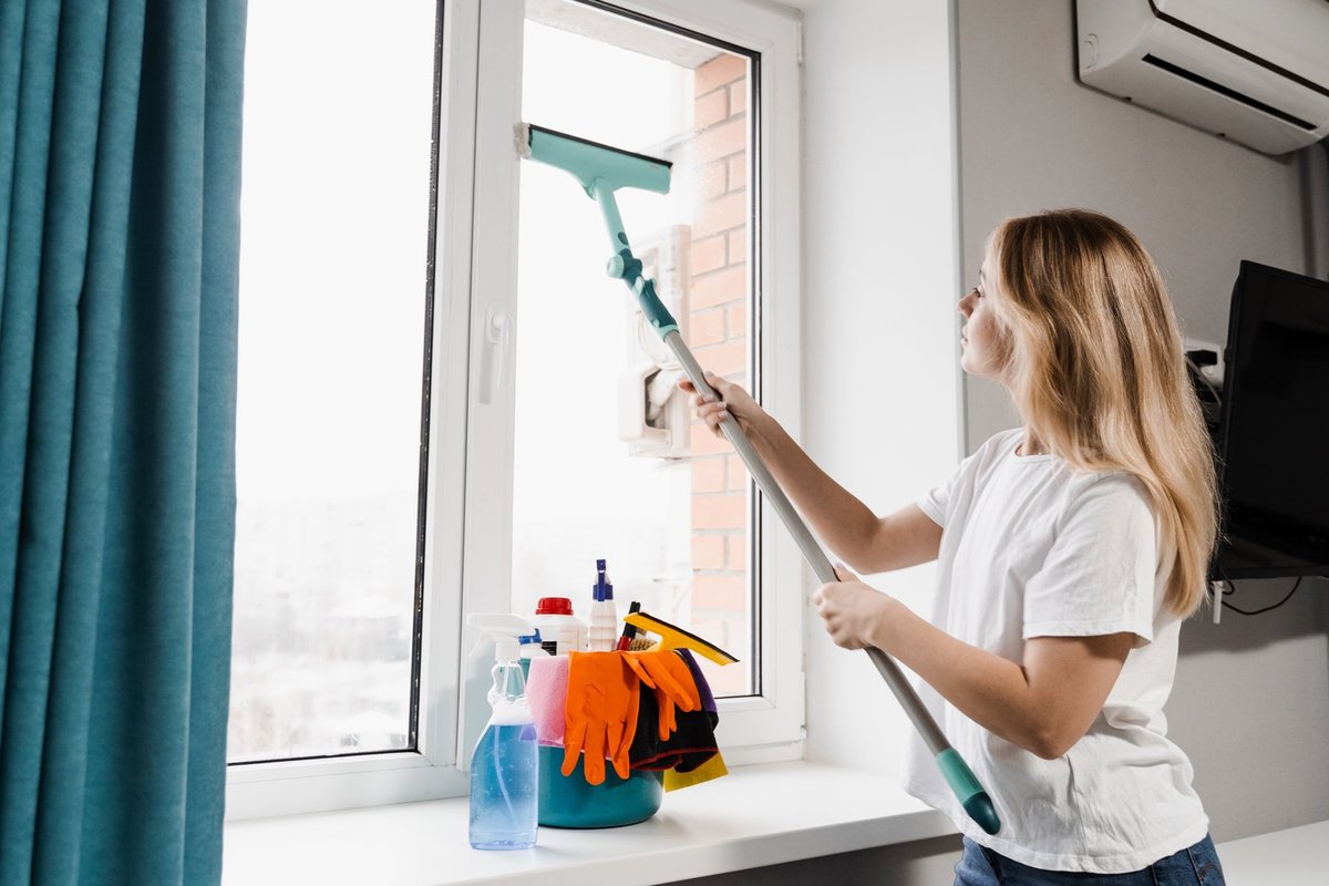 راهنمای کامل شست‌وشوی پنجره‌های دوجداره