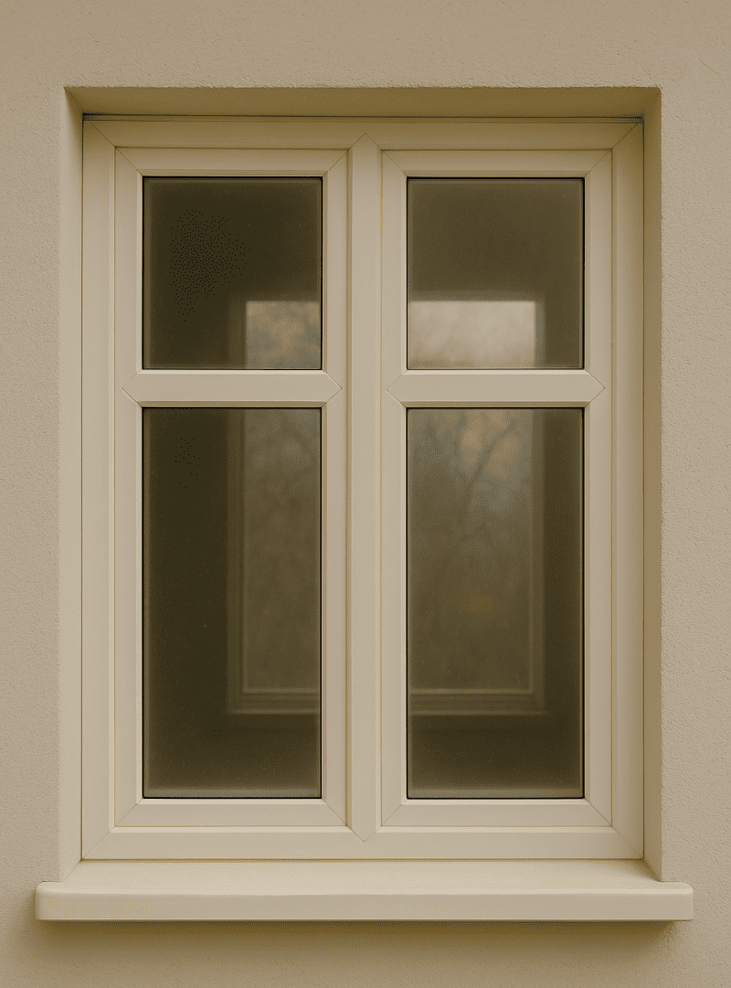 زرد شدن پنجره دوجداره UPVC دلایل، راهکارها و زمان تعویض پنجره